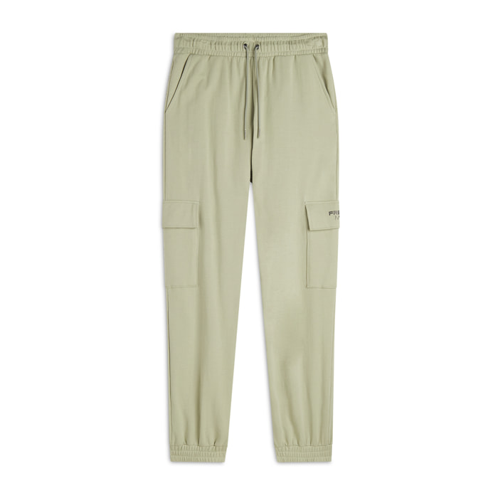 Pantaloni Cargo Regular Fit in French Terry