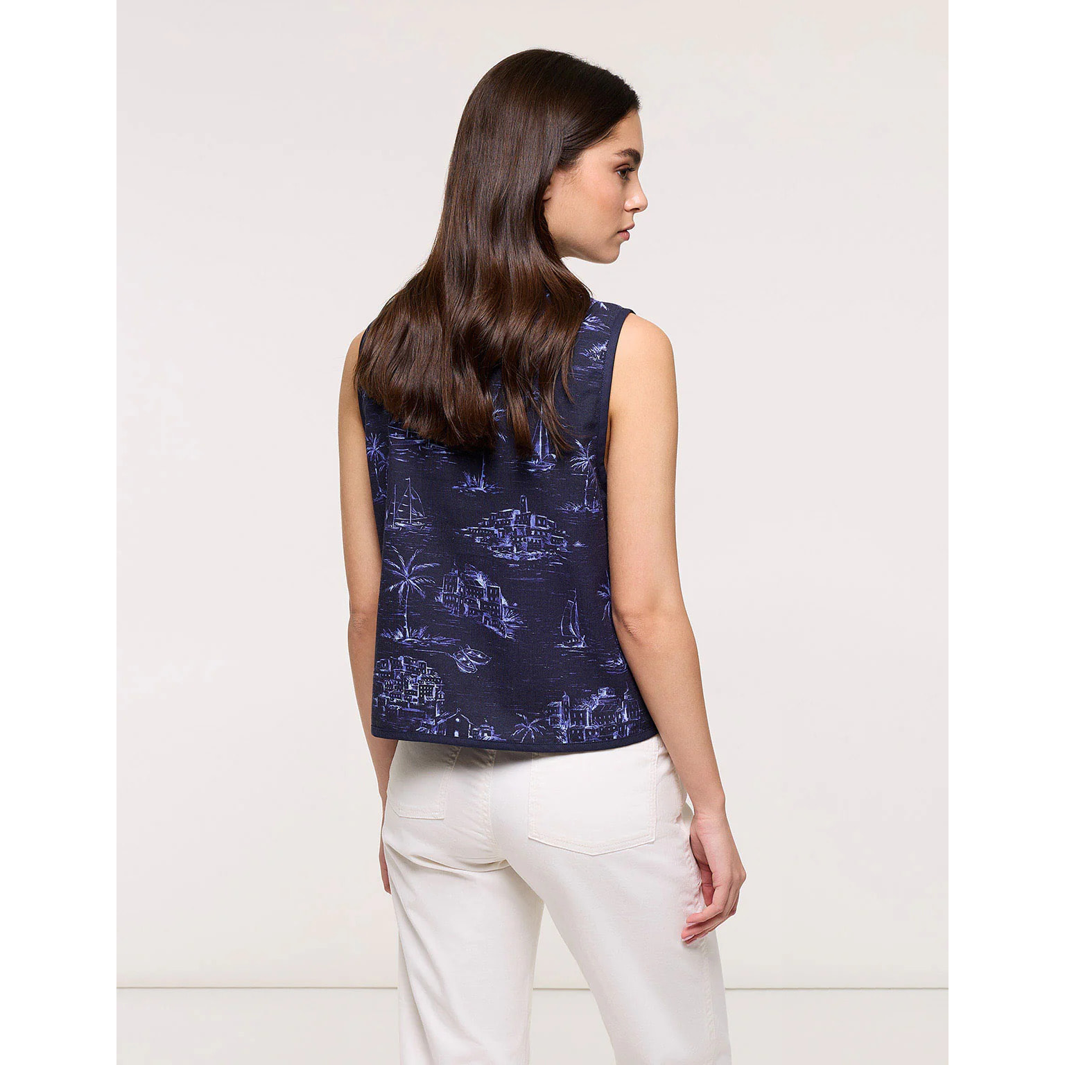 Top Azul Marino - Marinetis