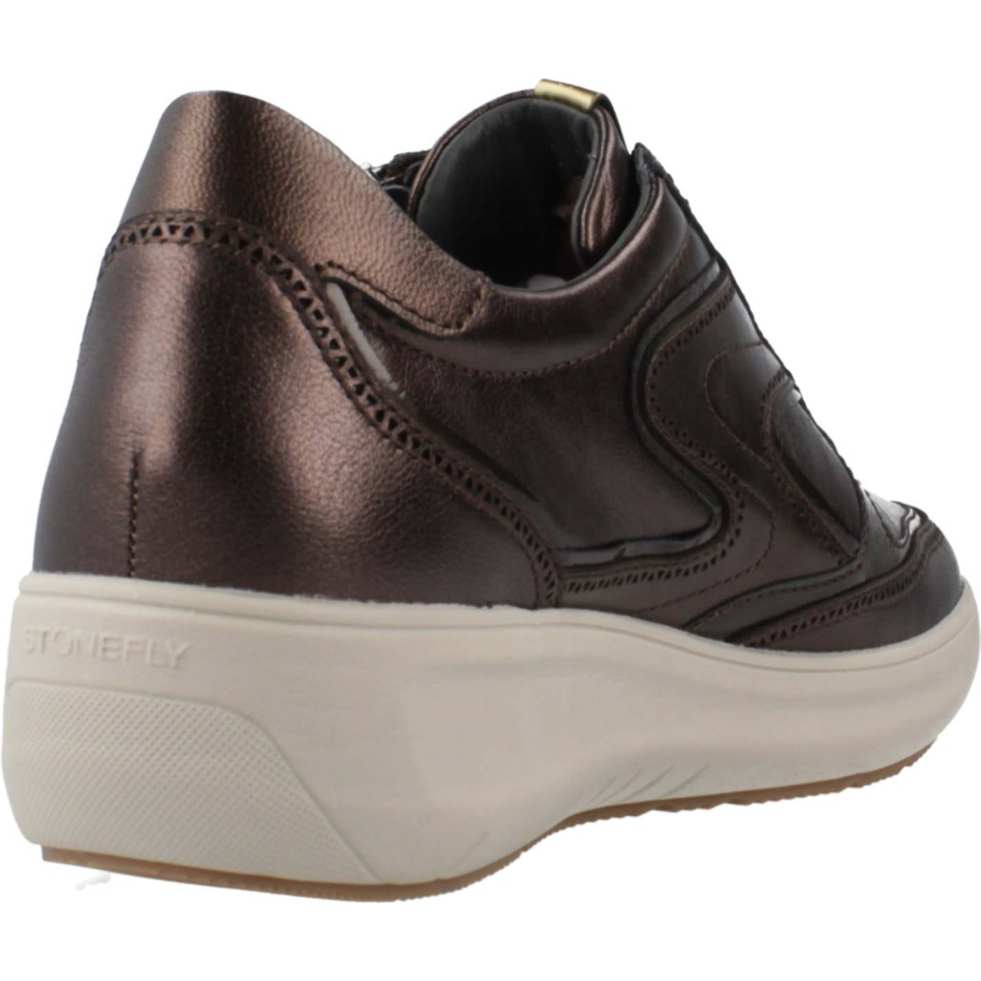 Sneakers de  Mujer de la marca STONEFLY  modelo ROCK 27 LAMINATED LTH Brown