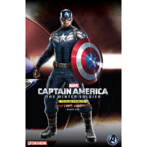 DRAGON MARVEL CAPITAN AMERICA: IL SOLDATO D'INVERNO KIT 1/9 ACTION FIGURE