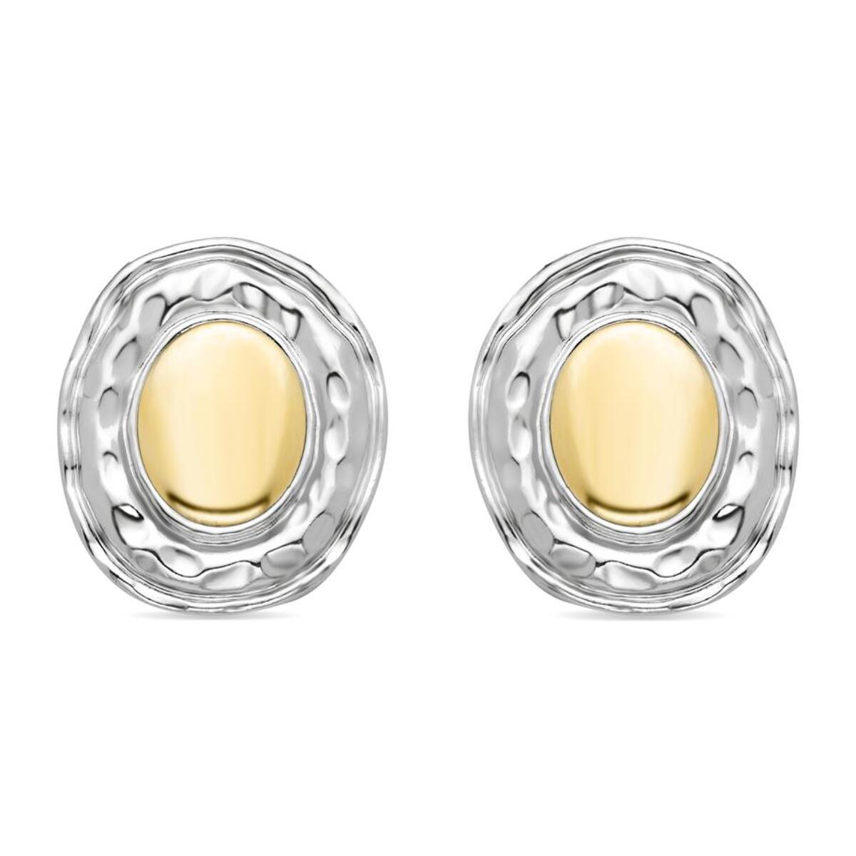 Pendientes Lux by Lux acabadoss en rodio