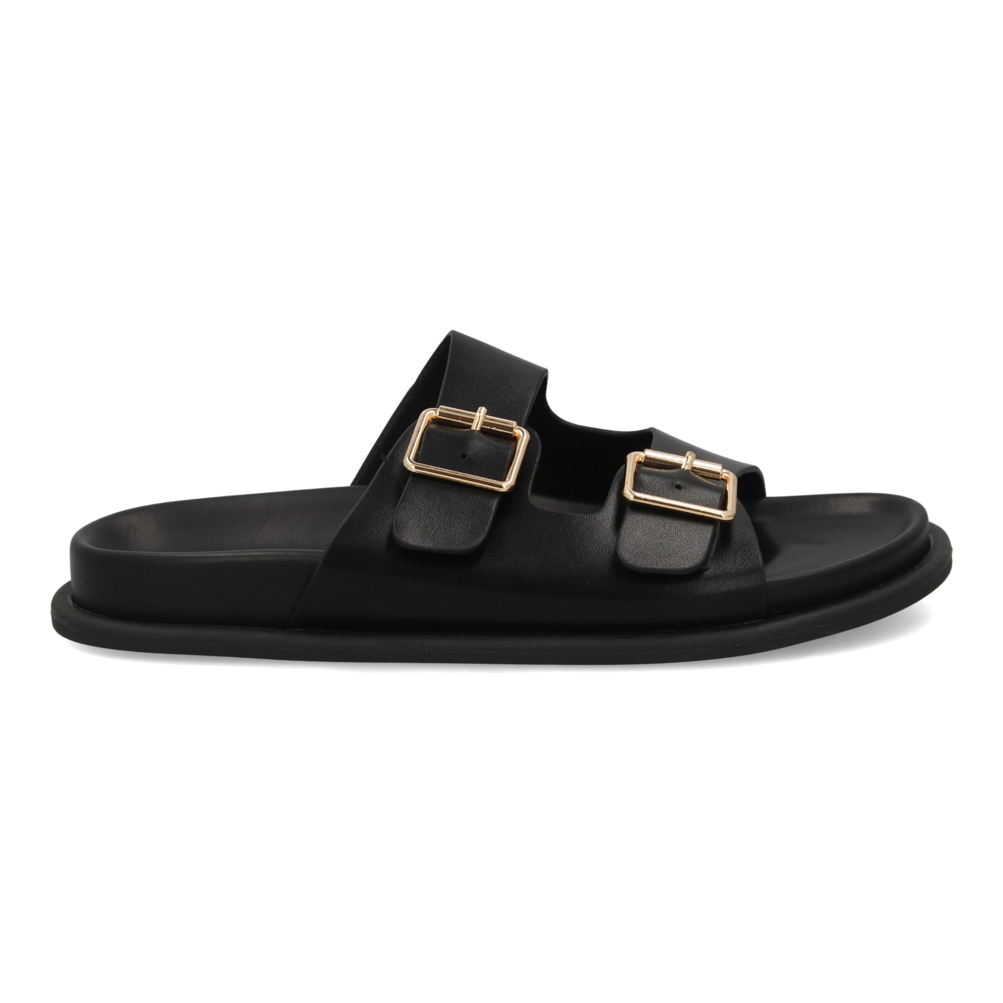 Sandalia hombre cómoda doble hebilla verano