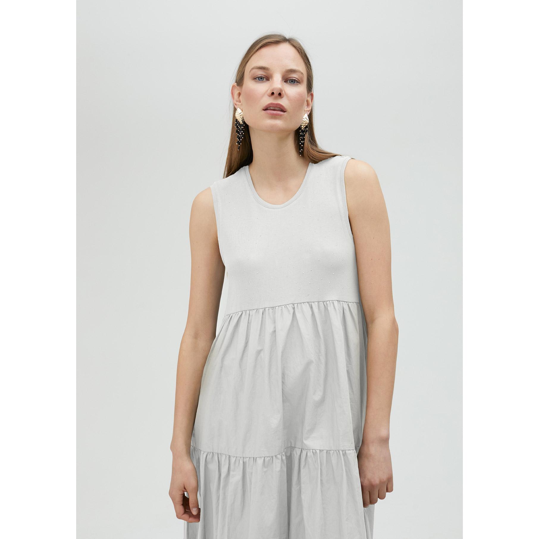 Vestito lungo con spalline