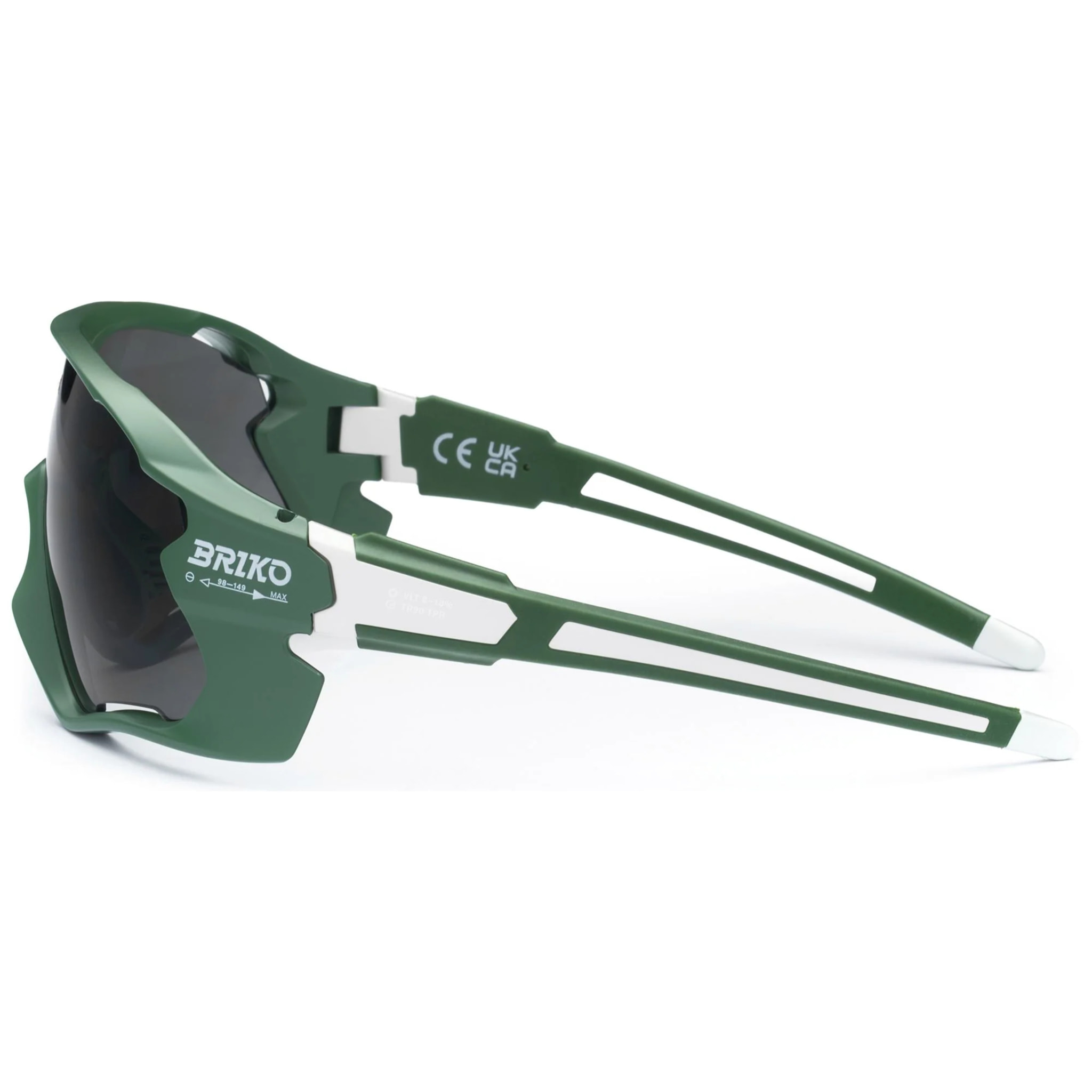 Briko - Occhiali, Uomo Donna, Verde - Tongass