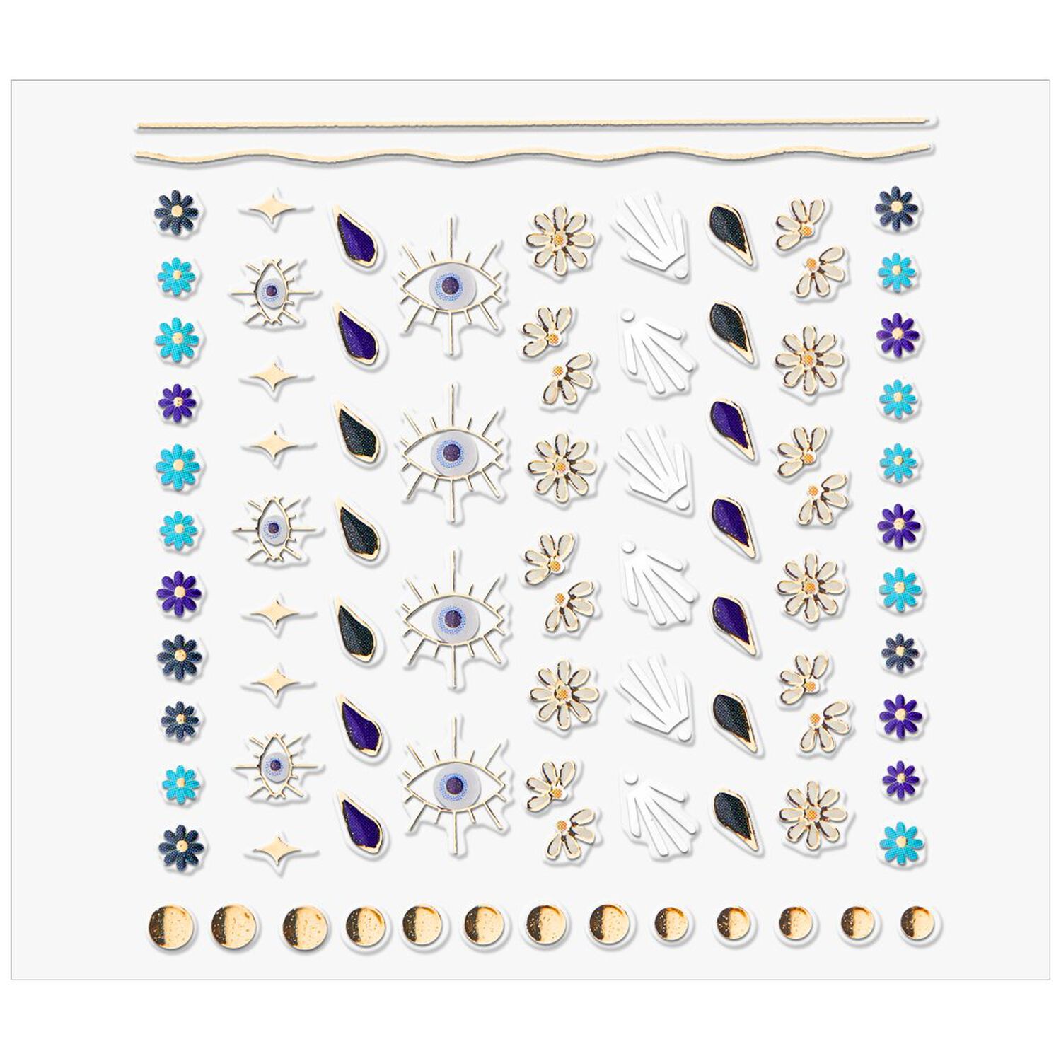 Stay Bold, It's Gold - Stickers pour Ongles