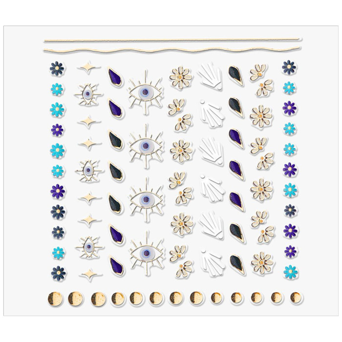 Stay Bold, It's Gold - Stickers pour Ongles