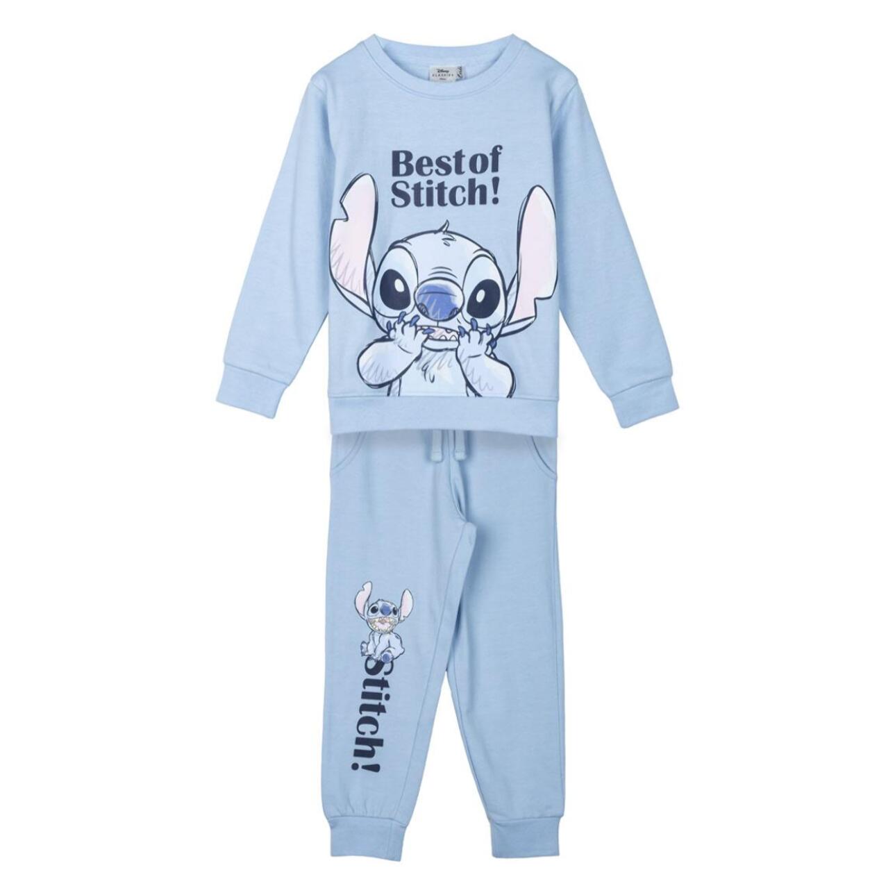 Chándal Stitch - Color Azul Claro - Talla 6A