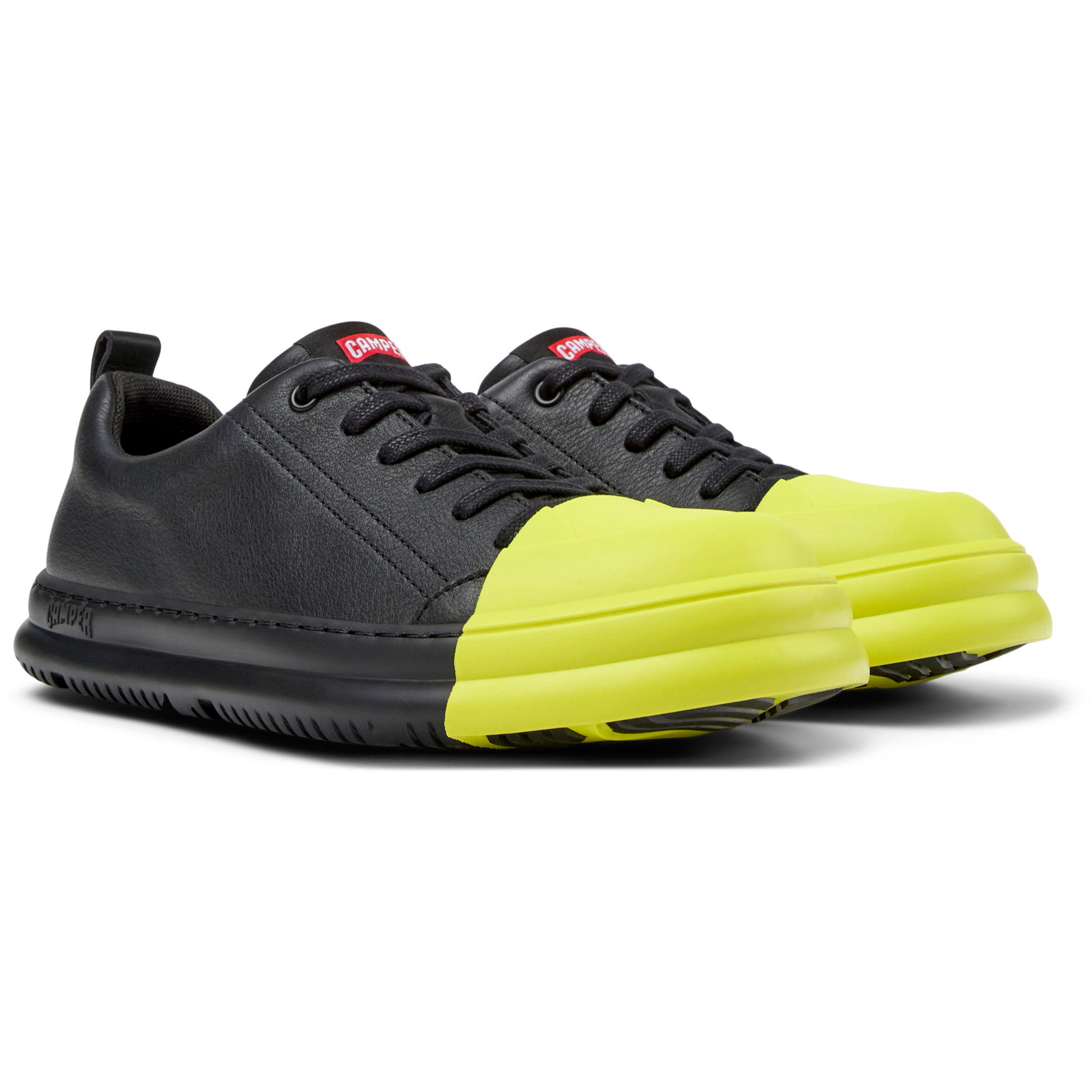 Sneakers - CAMPER Junction Runner - Nero - Pelle liscia