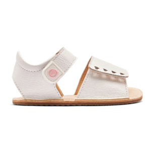 Sandalias Respetuosas Con Tiras en Blanco