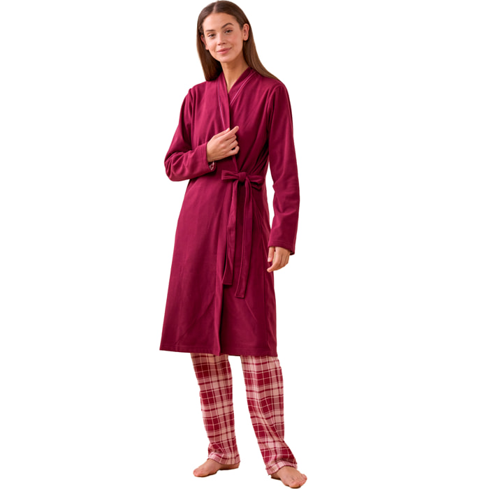 Vestaglia donna micropile soft-touch articolo easy Noidinotte