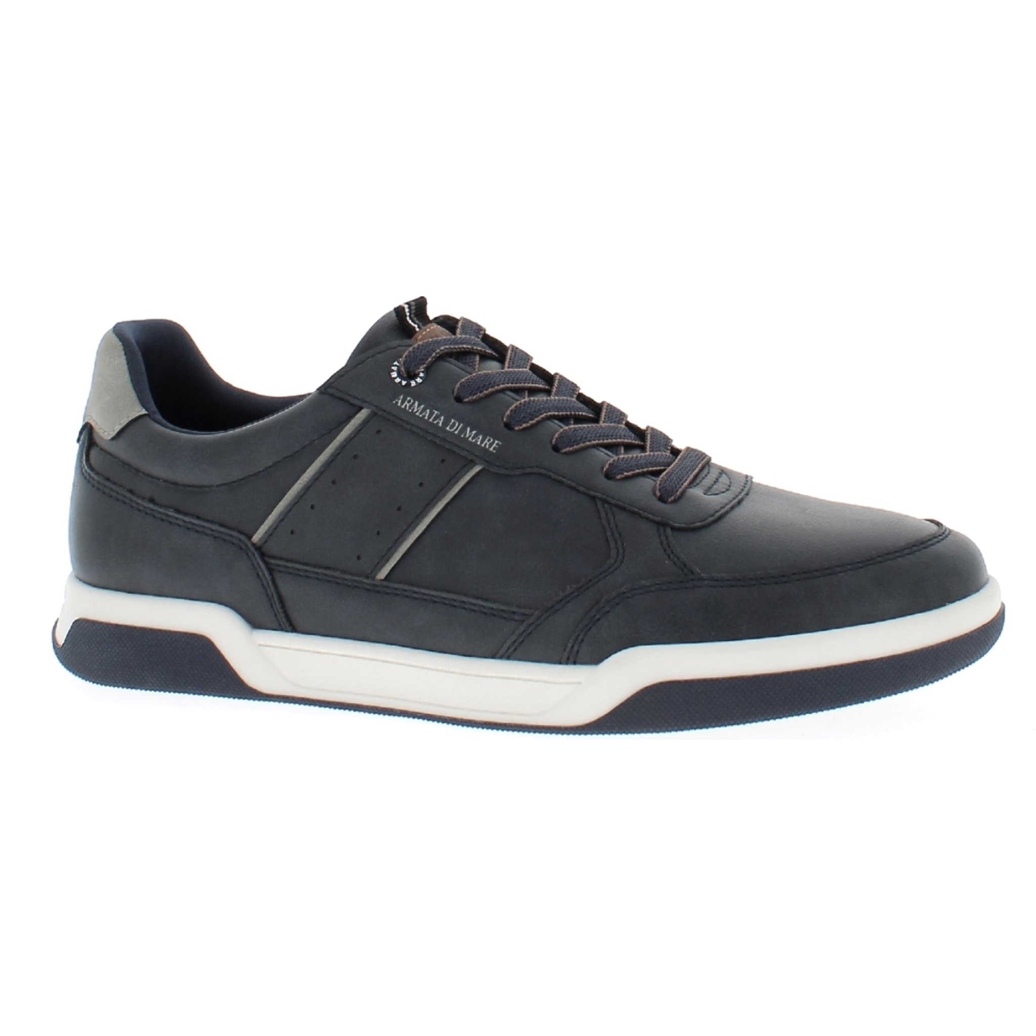 Armata di Mare Scarpe Uomo Sneakers Casual Stringate con Soletta Rimovibile in Memory Foam AMU W24M616 Navy