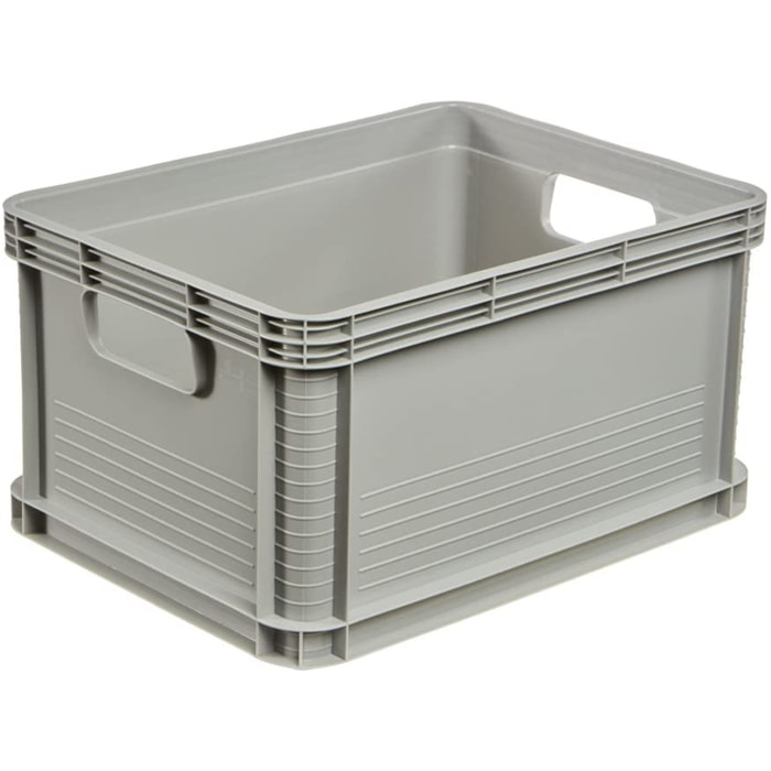 Caja de almacenaje, color gris claro