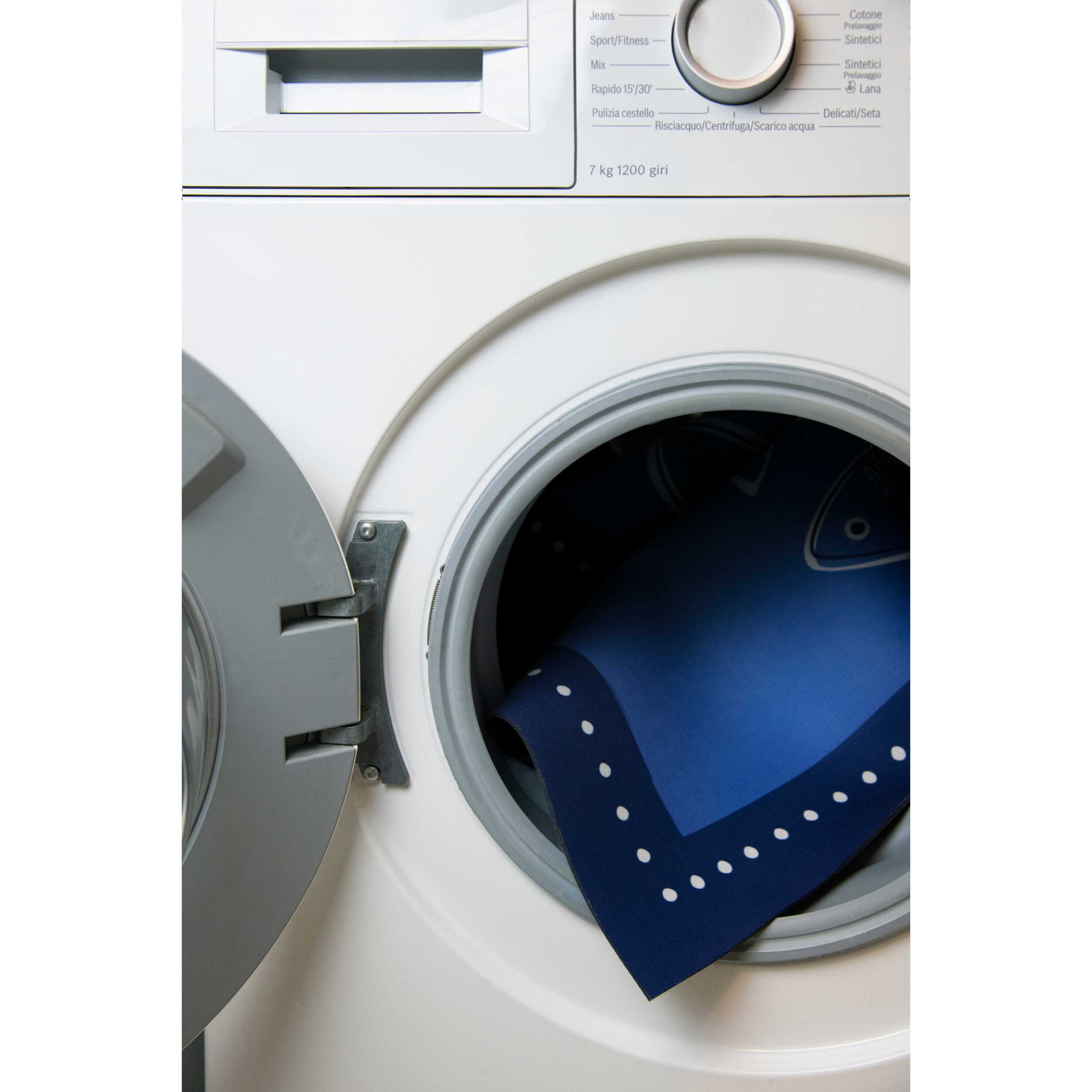 Tappeto da Bagno Soft Excelsa- Ocean, Gomma Blu