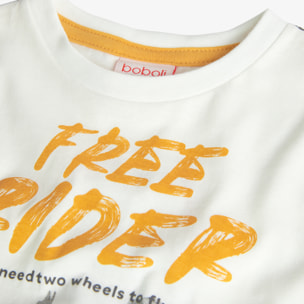 Camiseta punto de bebé niño -BCI