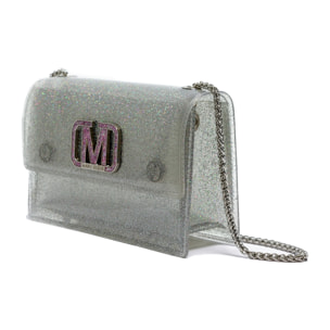 Borsa a mano da donna - Modello False - 100% Pvc - 20.0 x 13.0 x 7.6 cm