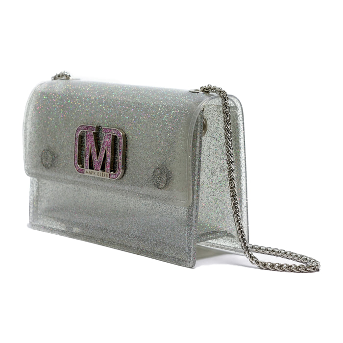 Borsa a mano da donna - Modello False - 100% Pvc - 20.0 x 13.0 x 7.6 cm