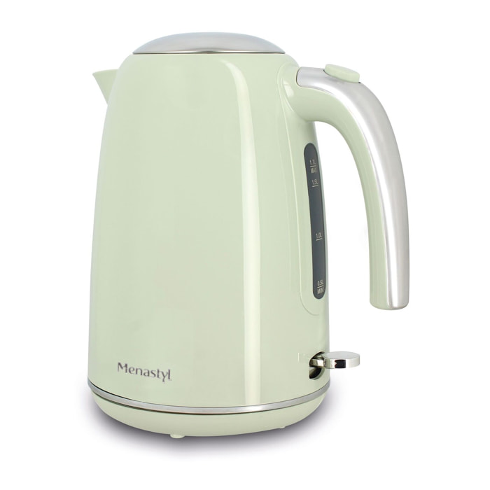 Bouilloire en acier inoxydable 1,7L celadon RETRO