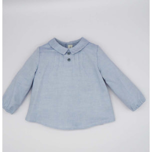 CAMISA OXFORD LORZAS AZUL