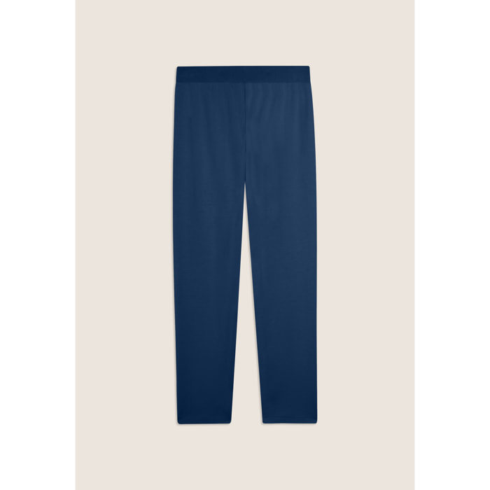 Pantaloni sportivi gamba dritta con coulisse e tasche