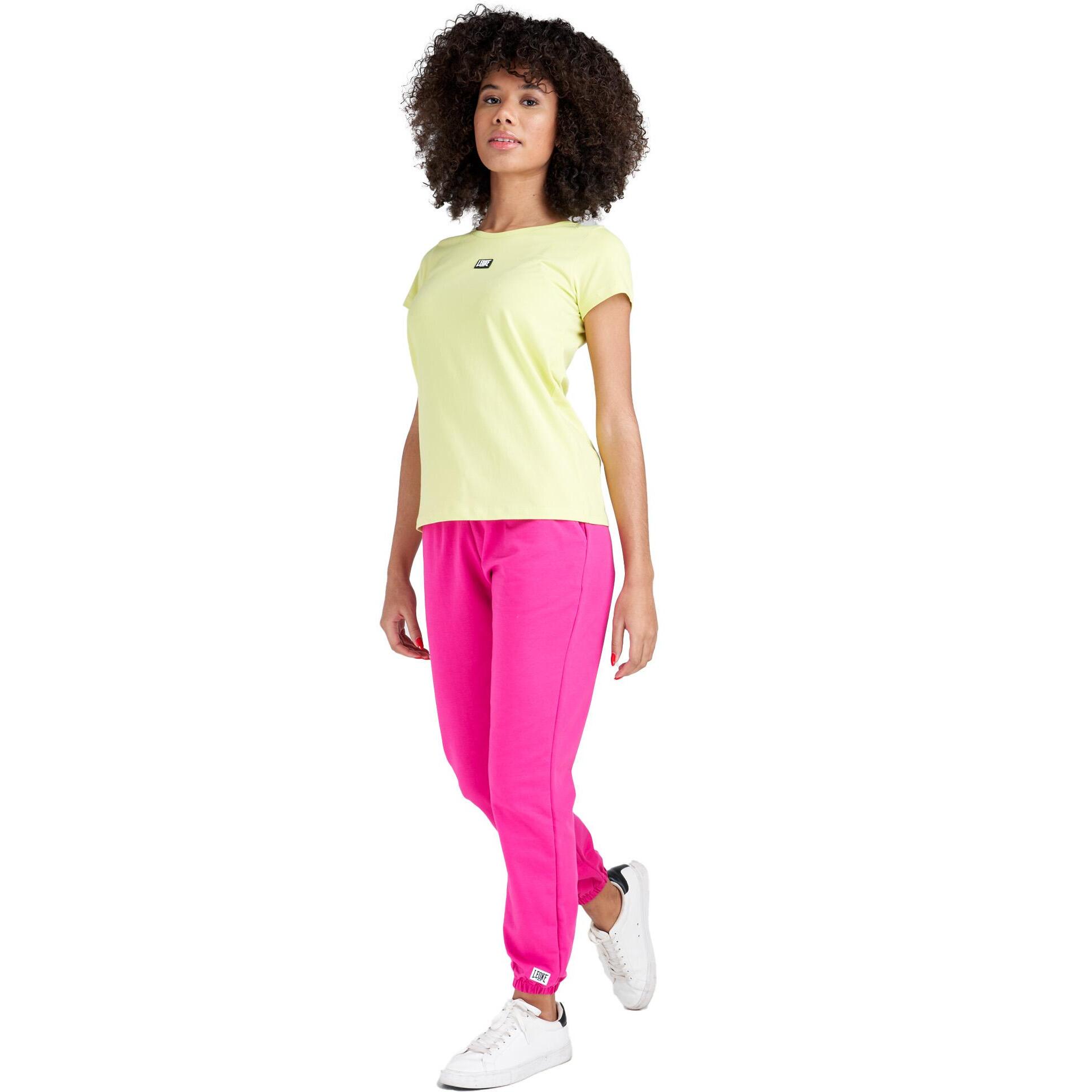 Camiseta de manga corta de mujer neón