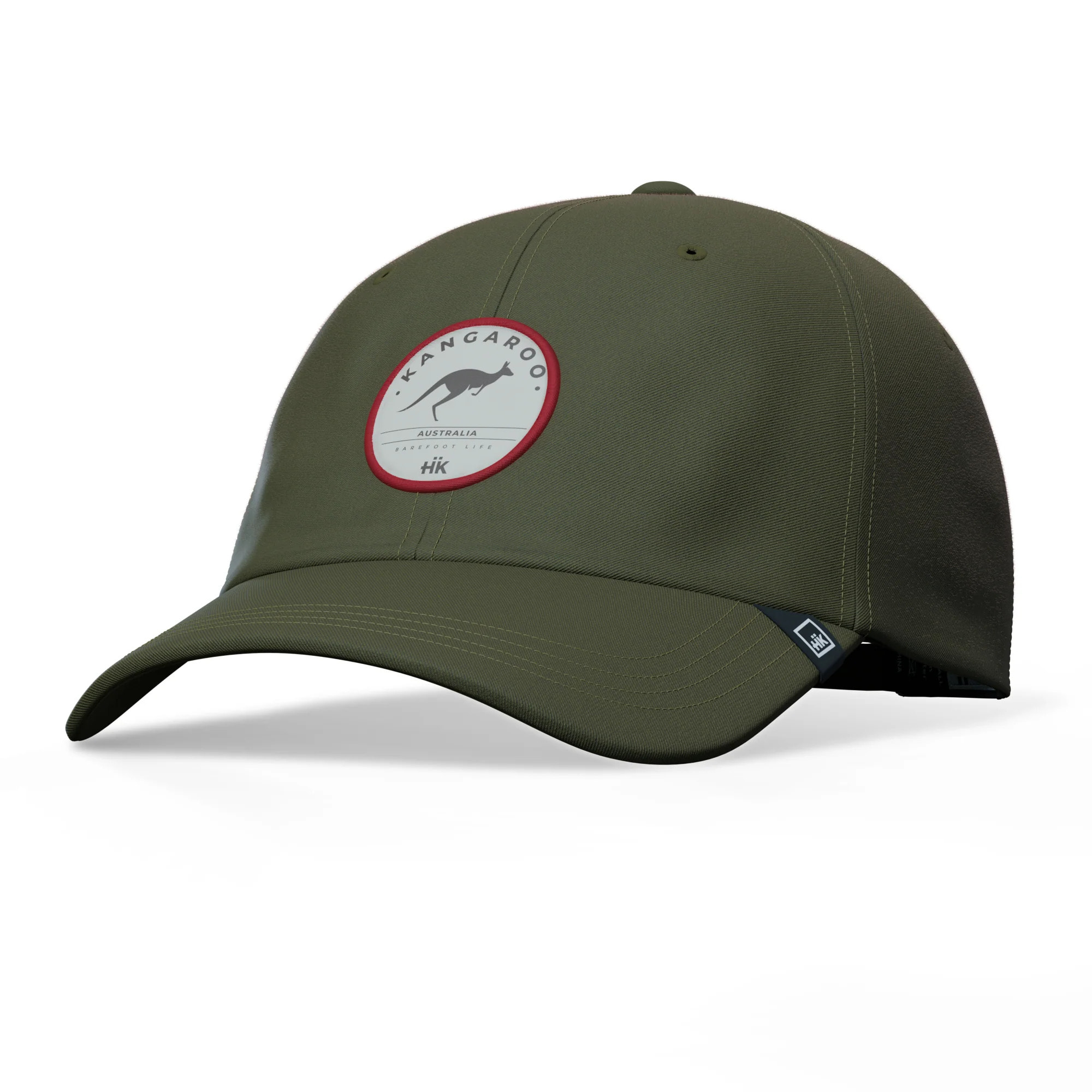 Gorras Hanukeii Kangaroo Green / Red