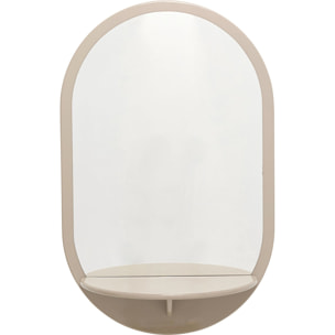 Miroir Groove 110x70cm taupe Kare Design