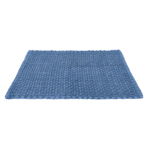 Tappeto Bagno Doccia Antiscivolo Super Assorbente Modello Osaka Azzurro