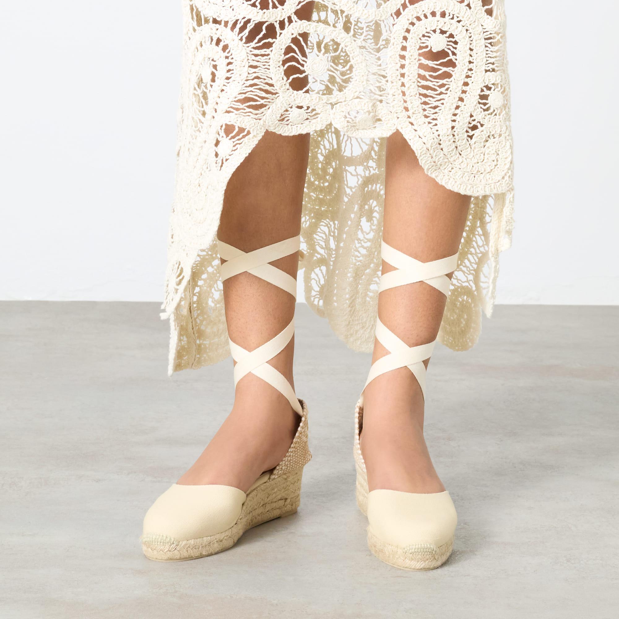 Alpargata Carina cuña de yute 5cm