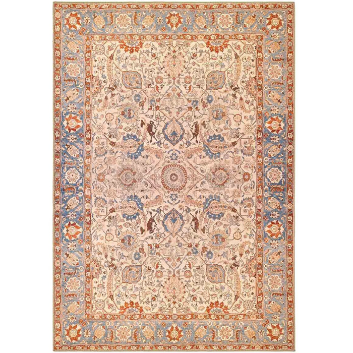 Tappeto Motivo Persiano Color Crema