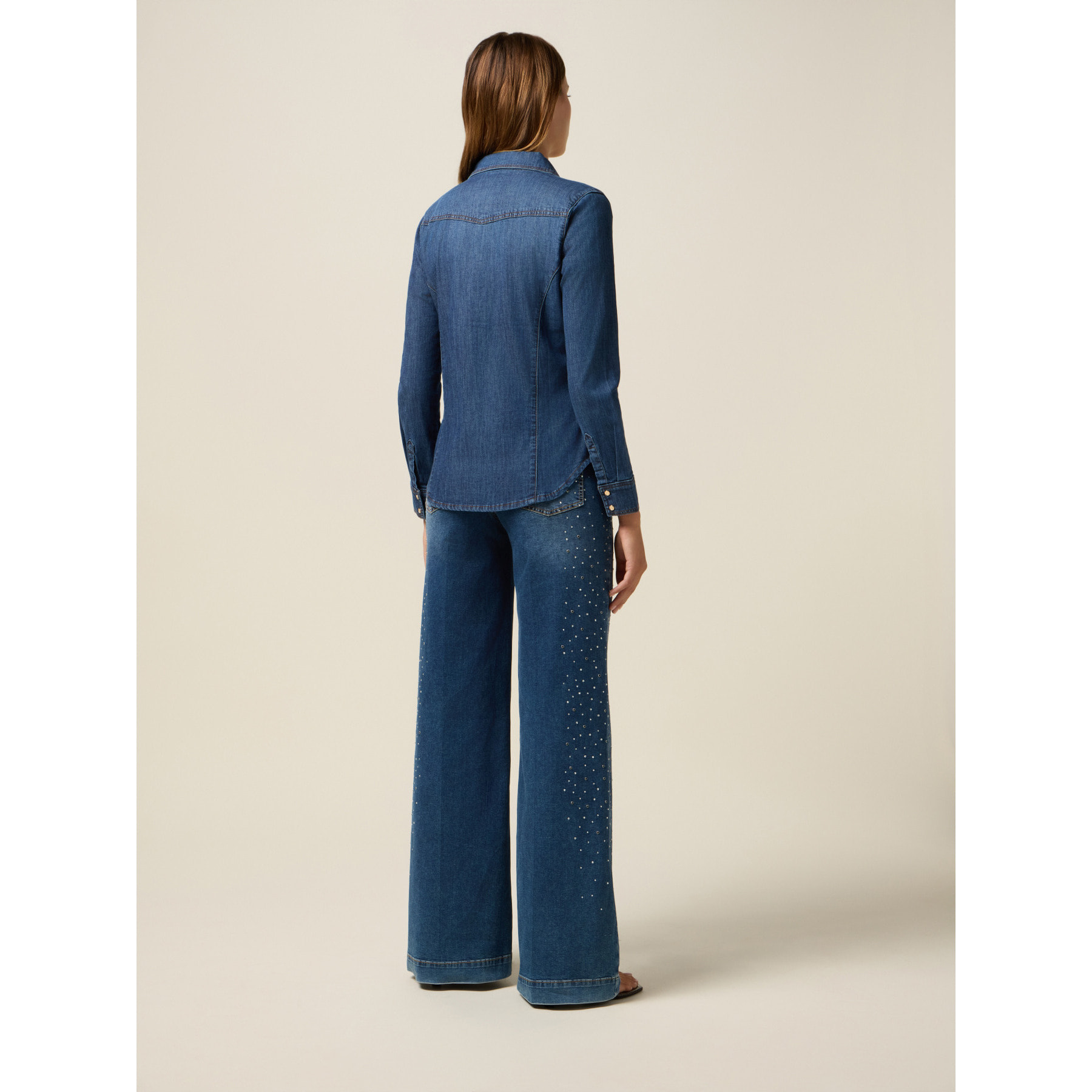 Oltre - T-shirt con berretto coordinato - Bianco