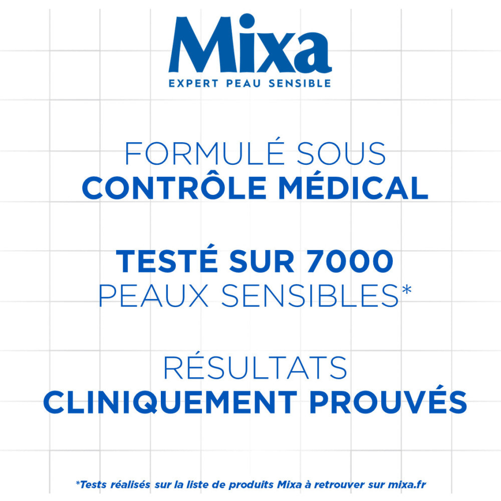 Lot de 6 - Mixa Cica-Crème Réparatrice Zones Fragilisées 50ml