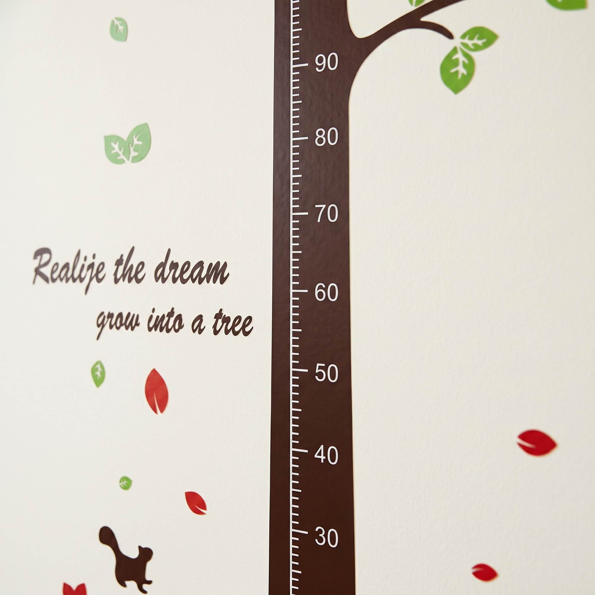 Stickers Muraux décoration adhésifs toise arbre des rêves