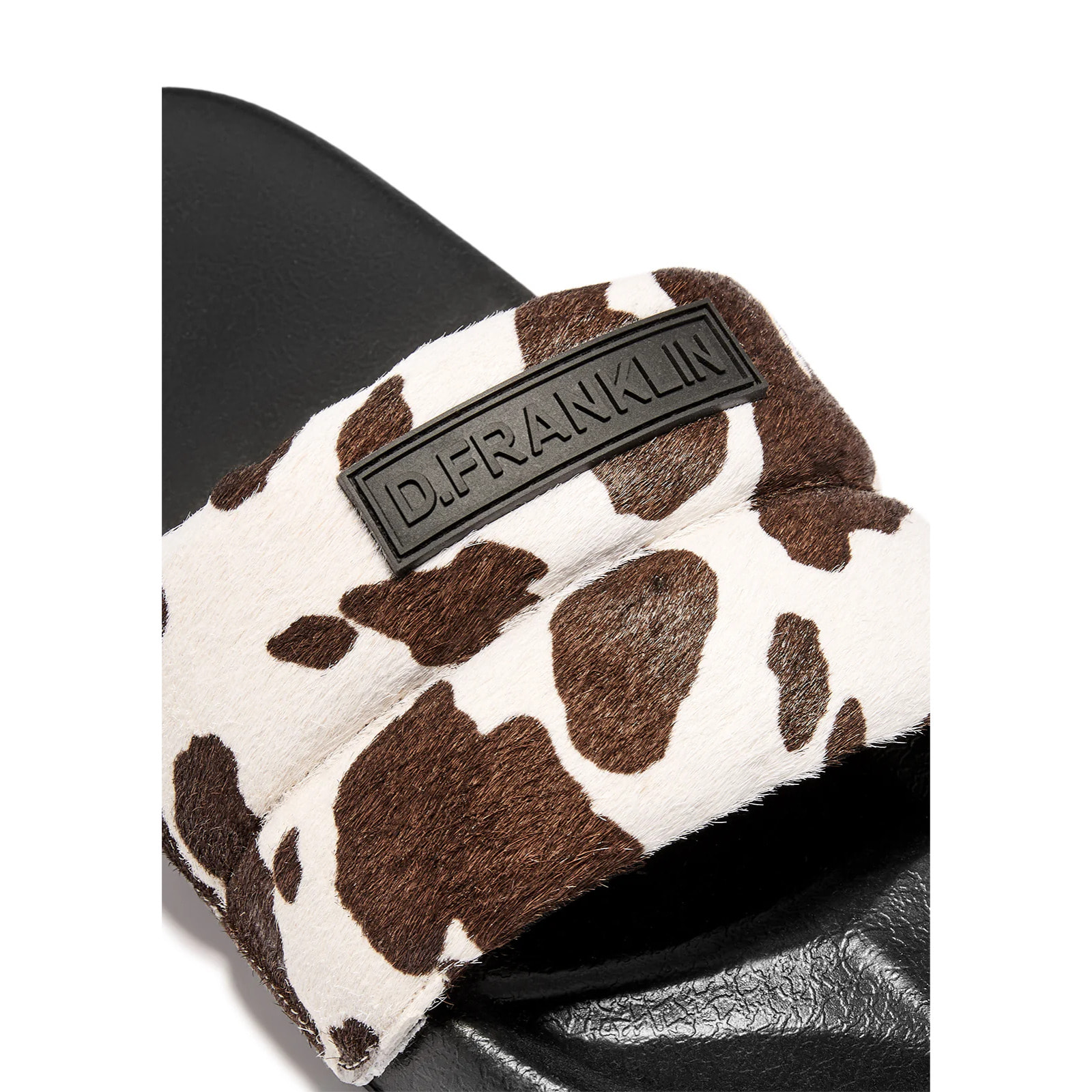 Chanclas Venice Mujer Piel con Estampado Animal
