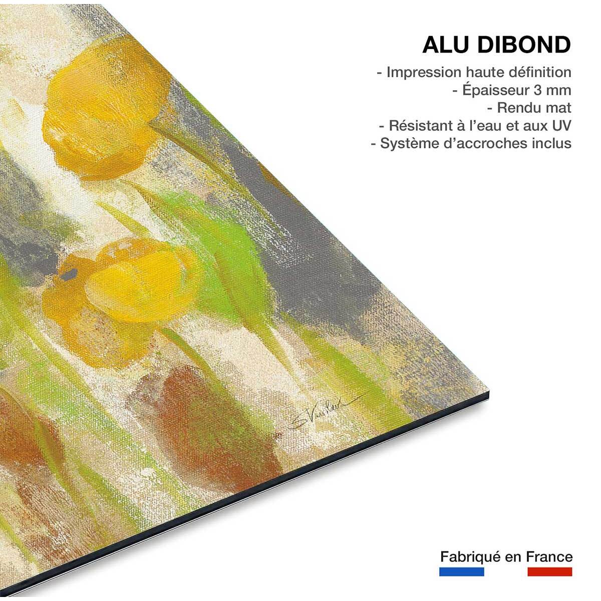 Tableau boutons d'or Tableau alu Dibond