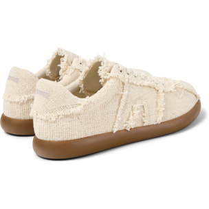 Zapatillas - CAMPER Pelotas Soller - Beige - Tejido natural