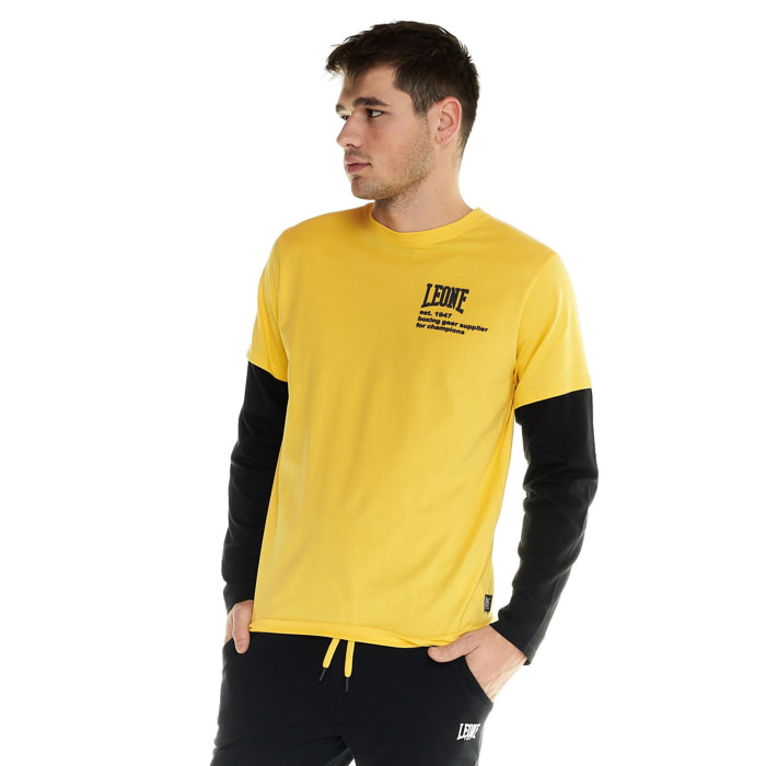 Camiseta Leone Hombre Active manga larga