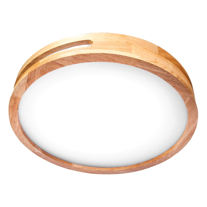 Forlight PLAFÓN IP20 LU LED 35.5W BLANCO NEUTRO - 4000K ON-OFF MADERA CLARA