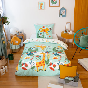 Parure de lit enfant 100% coton - poumba