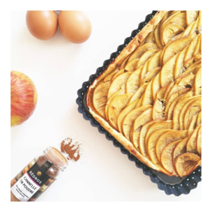 Moule à tarte rectangulaire micro perforé 31 x 21 cm