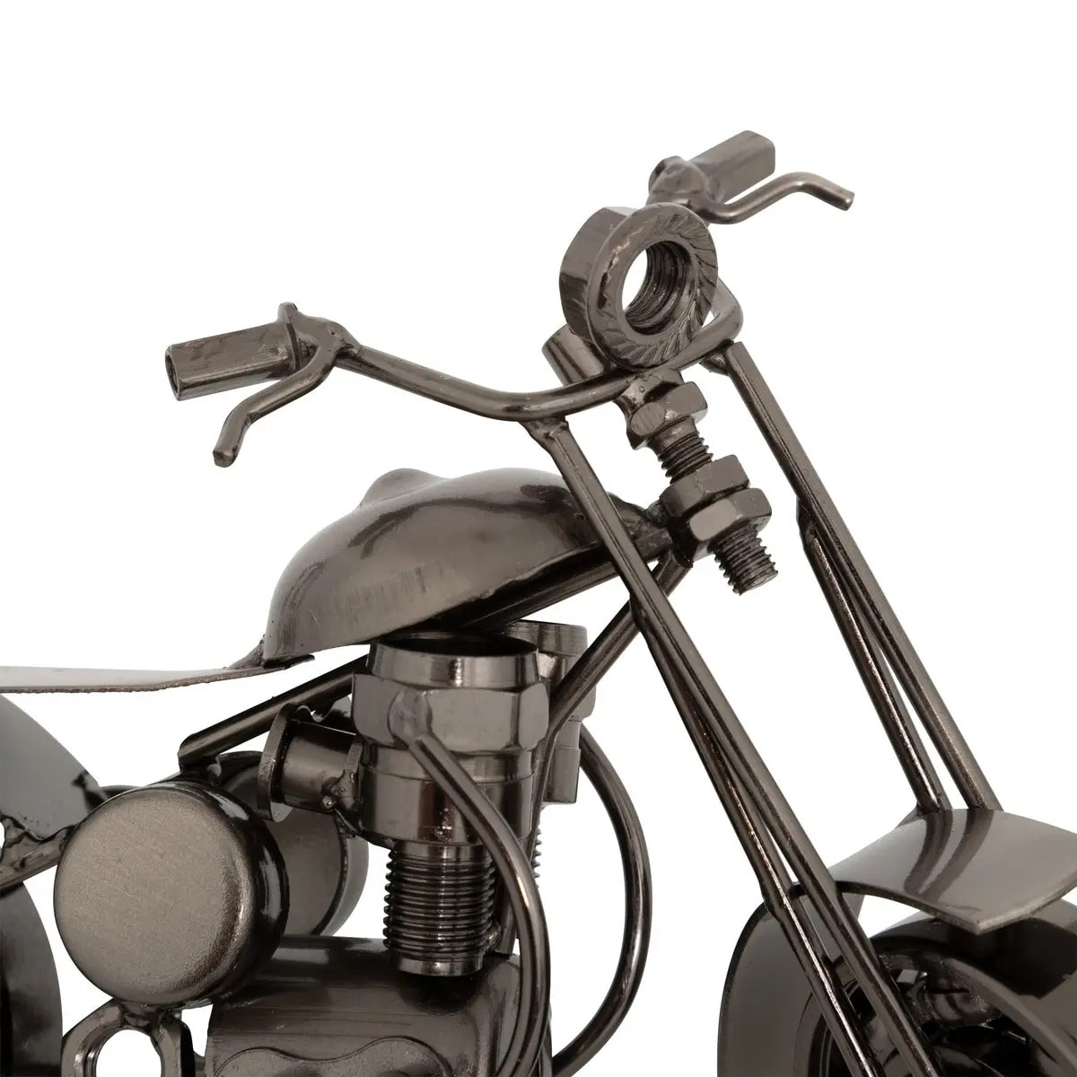 Moto déco Imran l.20cm métal
