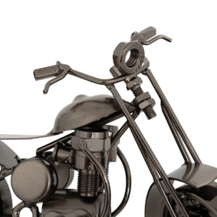 Moto déco Imran l.20cm métal