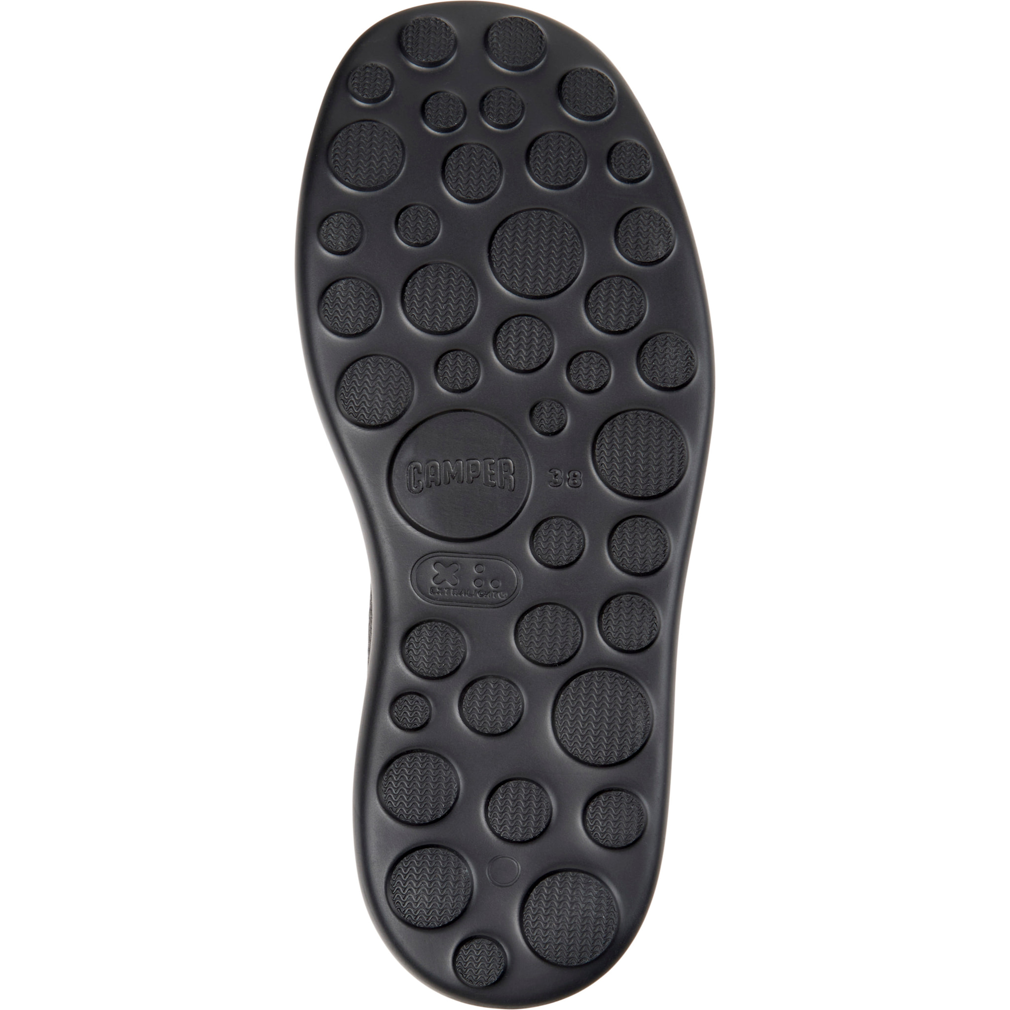 Sandalias - CAMPER Pelotas Flota Up - Negro - Cuero liso