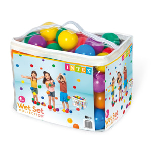 Intex Set 100 Palline Fun Ballz, Ø 8 cm