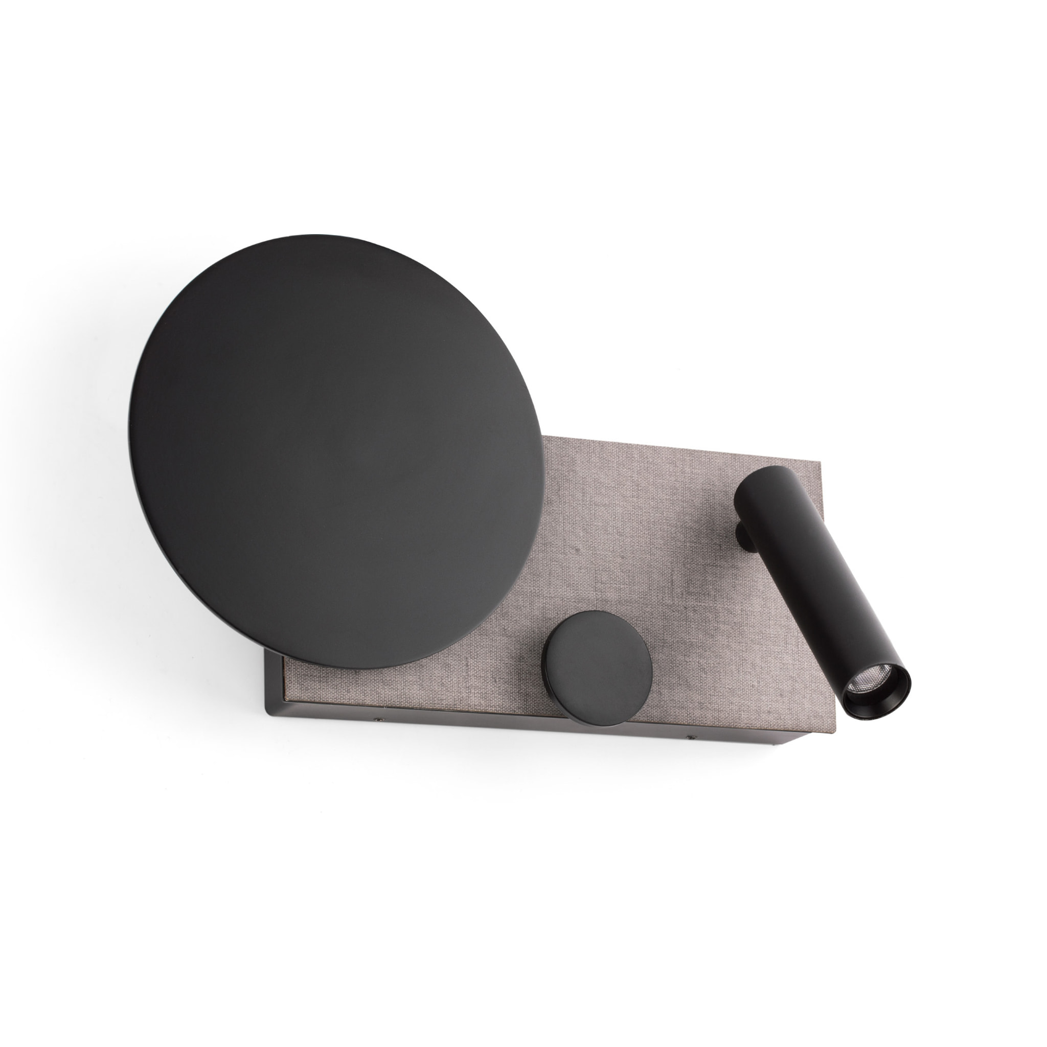 KLEE Aplique izquierdo gris con lector