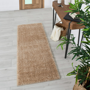 Cosy - tapis salon à poils longs tout doux, beige