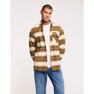 Sobrecamisa a Cuadros Marrón - Ramba