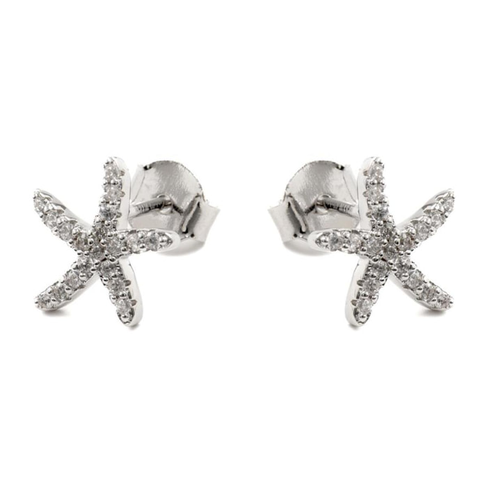 Pendientes Lux by Lux acabados plata