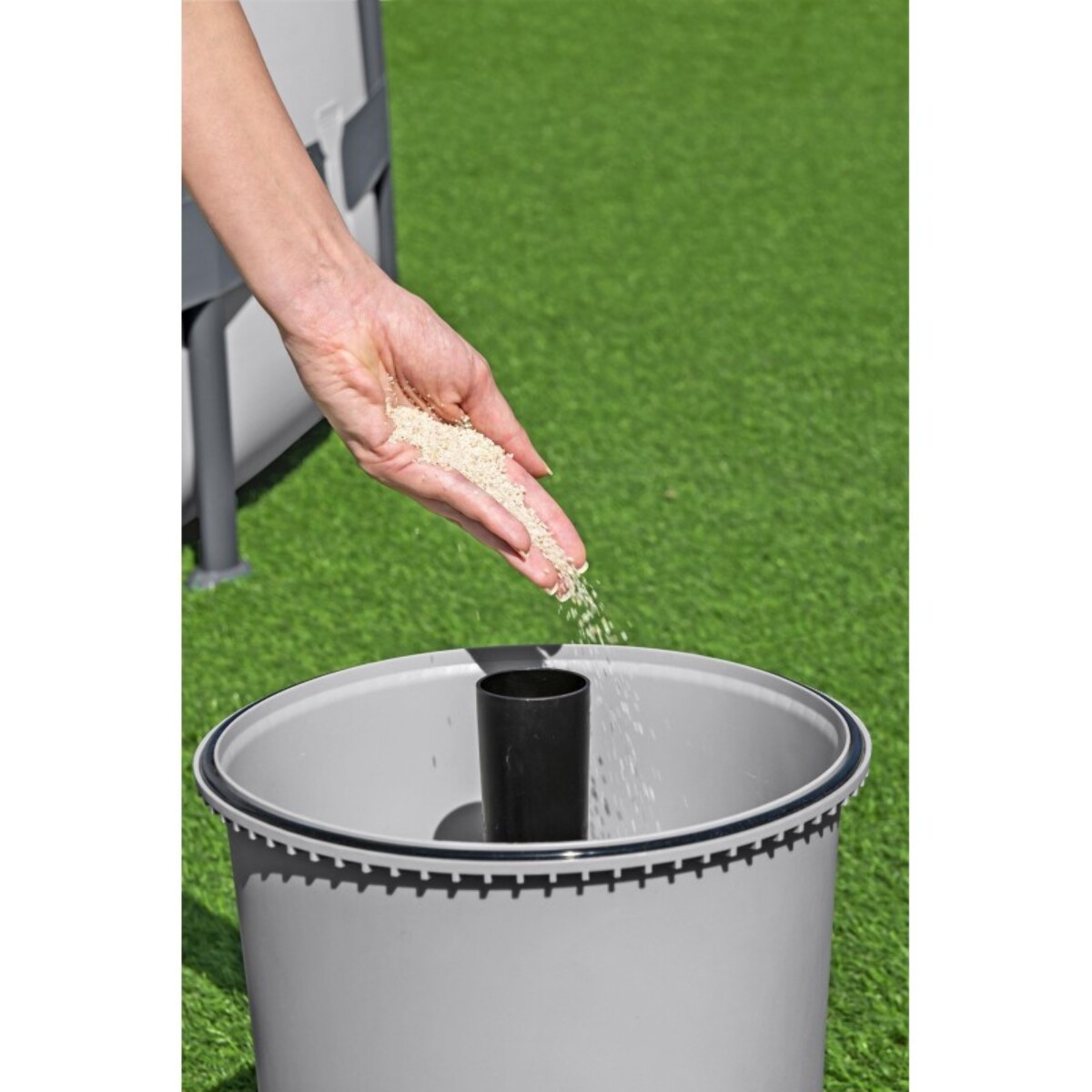 Bestway Pompe de filtration à sable pour piscine hors sol 3 596 L/h