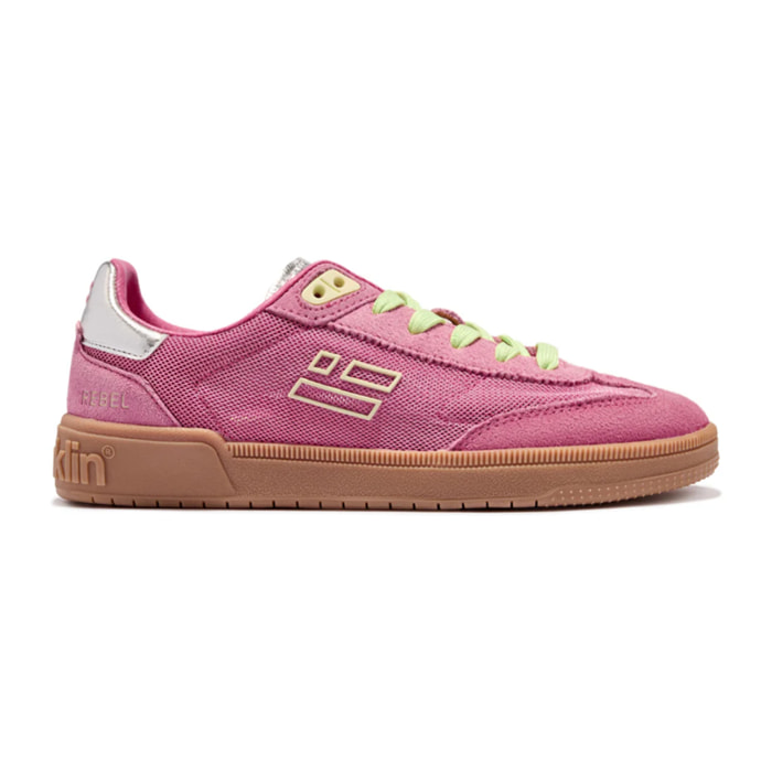 Zapatillas de Mujer Modelo Rebel Mesh Rosa