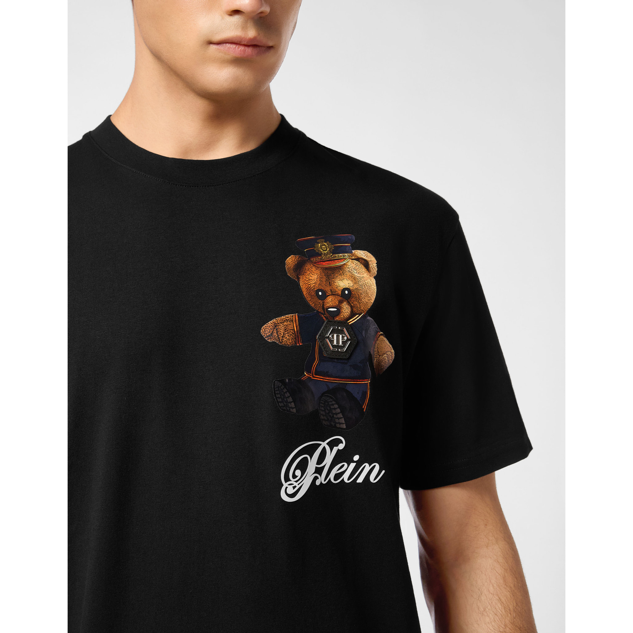 PHILIPP PLEIN Camiseta Cuello Redondo Ss TEDDY